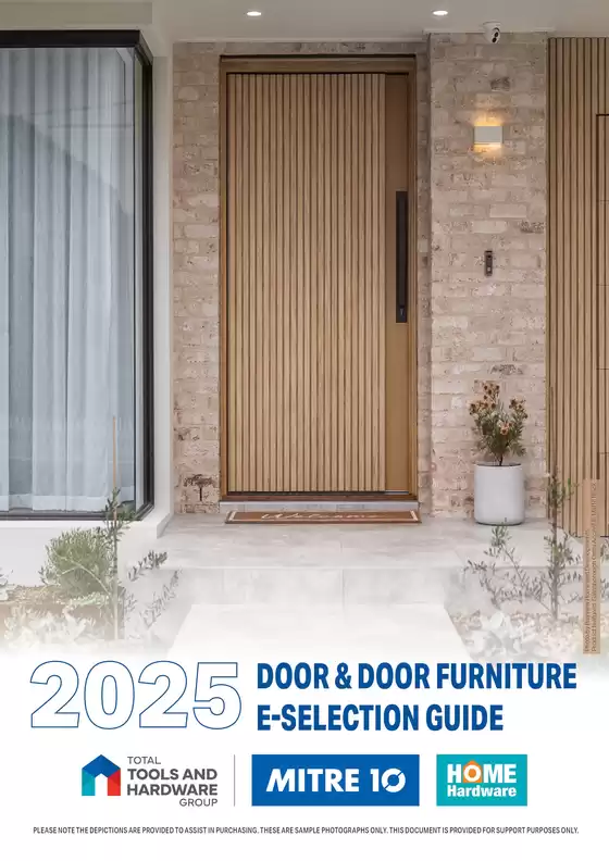 Mitre 10 catalogue | Door Door Furniture E-selection Guide 2025 | 2026-02-05T00:00:00.000Z - 2027-02-28T00:00:00.000Z