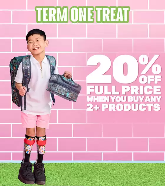 Smiggle catalogue | 20% Off | 2026-02-06T00:00:00.000Z - 2026-02-15T00:00:00.000Z