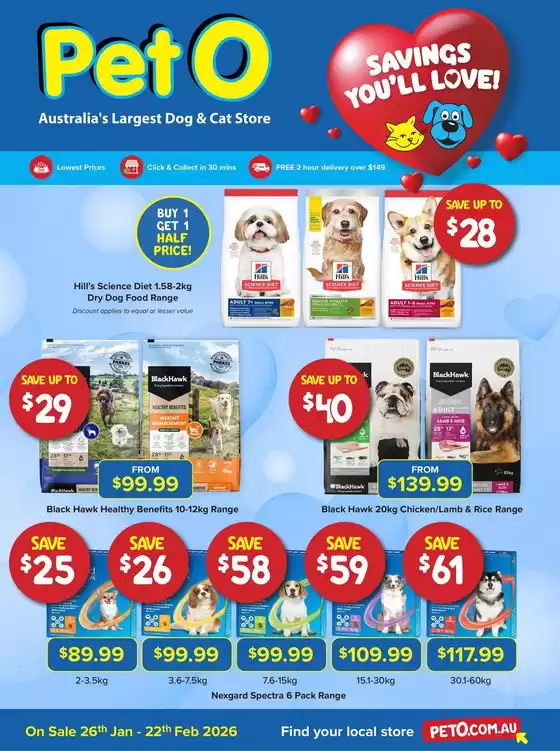 PetO catalogue | Savings You'll Love | 2026-02-06T00:00:00.000Z - 2026-02-22T00:00:00.000Z