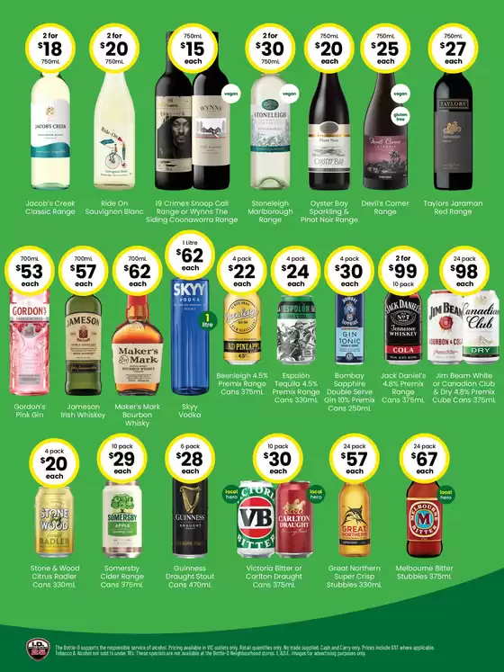 Good Value Booze, For Good Value People. 27/10