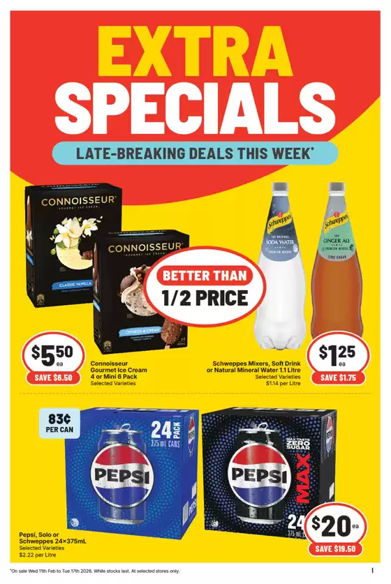 IGA catalogue in Sydney NSW | Offers for bargain hunters | 2026-02-11T00:00:00.000Z - 2026-02-17T00:00:00.000Z