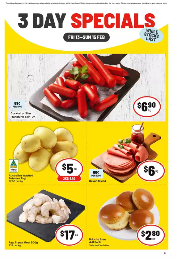 IGA catalogue in Sydney NSW | Current deals and offers | 2026-02-13T00:00:00.000Z - 2026-02-15T00:00:00.000Z