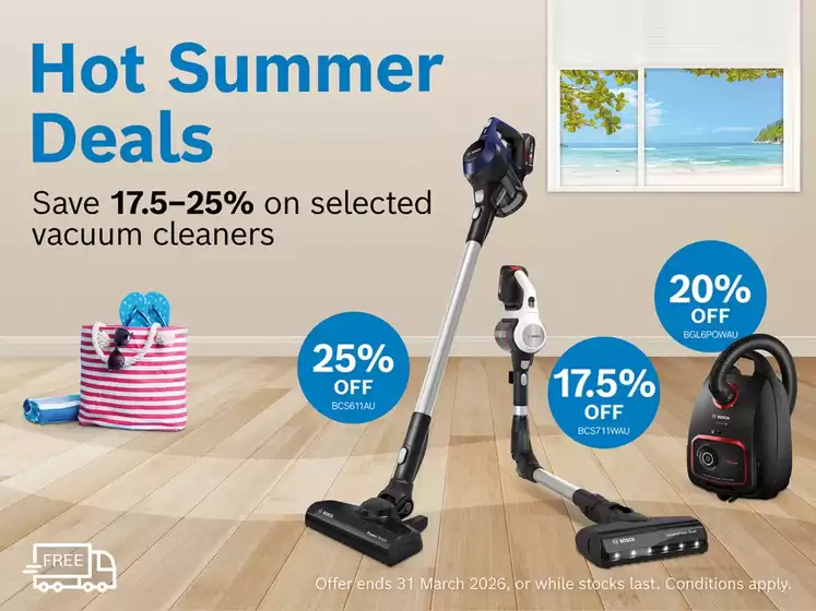Bosch catalogue | Hot Summer Deals | 2026-02-11T00:00:00.000Z - 2026-03-31T00:00:00.000Z