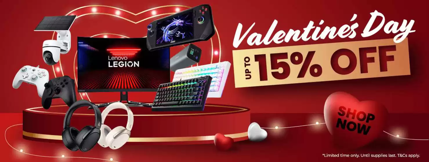 CentreCom catalogue | Valentine's Day Up To 15% Off | 2026-02-11T00:00:00.000Z - 2026-02-23T00:00:00.000Z