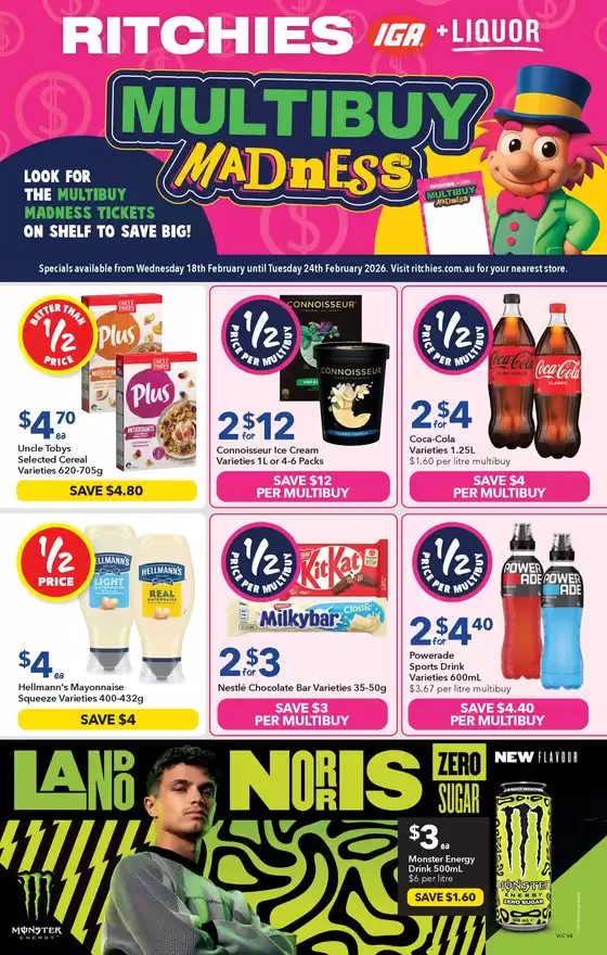 Ritchies catalogue in Traralgon VIC | Sneak Peak - Ritchies Specials | 2026-02-18T00:00:00.000Z - 2026-02-24T00:00:00.000Z