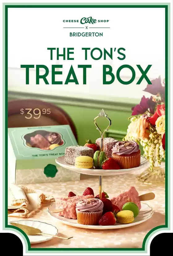 The Cheesecake Shop catalogue in Traralgon VIC | The Ton's Treat Box | 2026-02-16T00:00:00.000Z - 2026-03-16T00:00:00.000Z