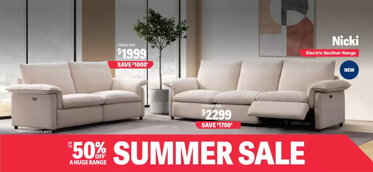 Amart Furniture catalogue | Summer Sale | 2026-02-01T00:00:00.000Z - 2026-02-28T00:00:00.000Z