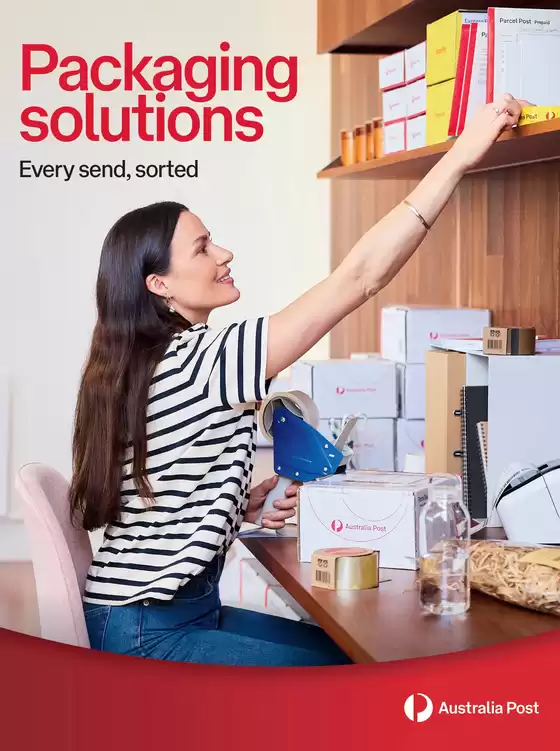 Australia Post catalogue | Packaging Solutions | 2026-02-19T00:00:00.000Z - 2026-03-02T00:00:00.000Z
