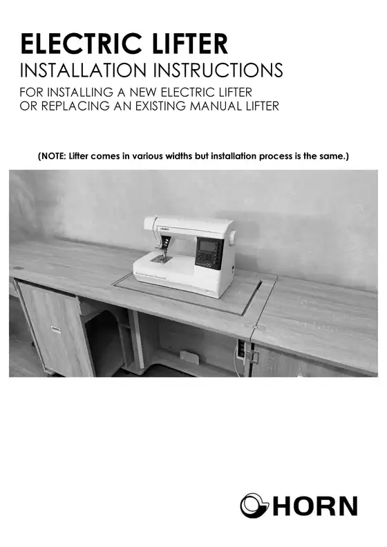 Horn Furniture catalogue | Electric Lifter | 2025-10-25T00:00:00.000Z - 2025-11-08T00:00:00.000Z