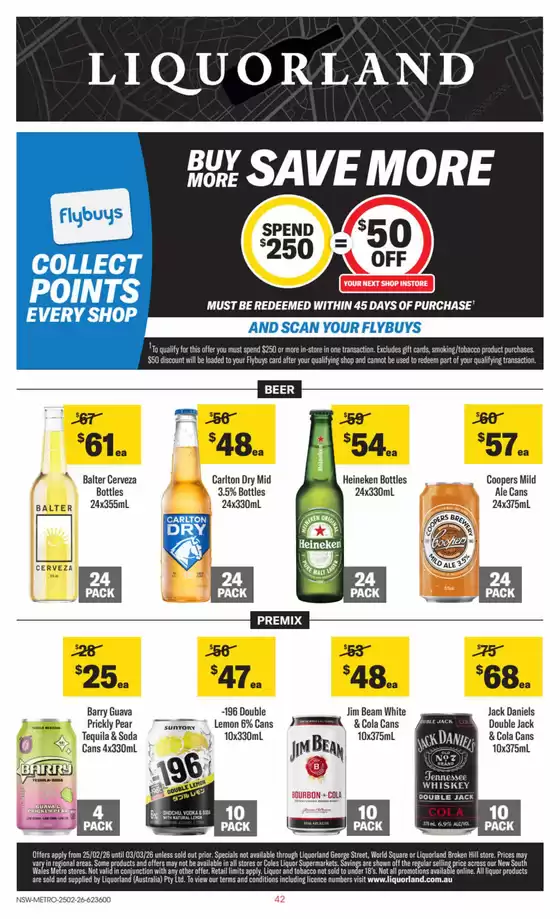 Liquorland catalogue | weekly Liquorland catalogue | 2026-02-25T00:00:00.000Z - 2026-03-03T00:00:00.000Z