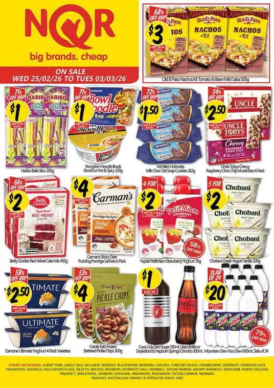 NQR catalogue in Hamilton VIC | NQR catalogue specials | 2026-02-25T00:00:00.000Z - 2026-03-03T00:00:00.000Z