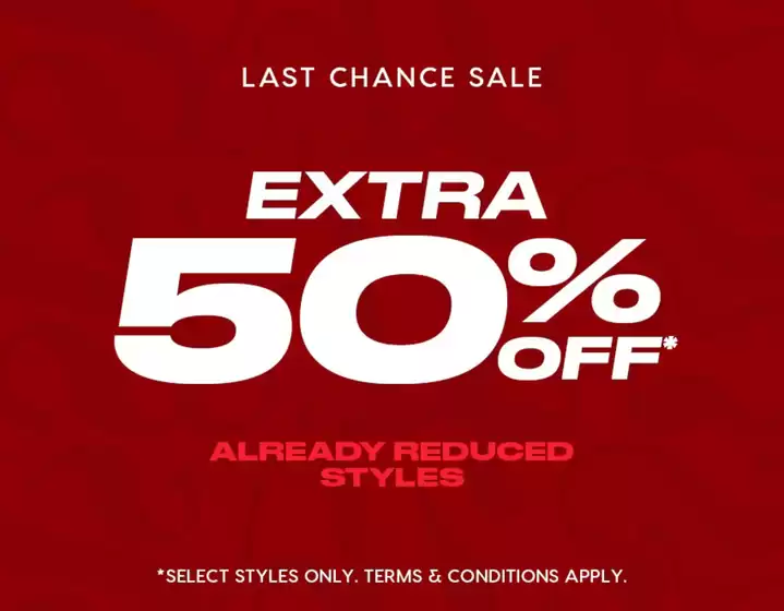 City Beach catalogue | Extra 50% Off | 2026-02-26T00:00:00.000Z - 2026-03-12T00:00:00.000Z