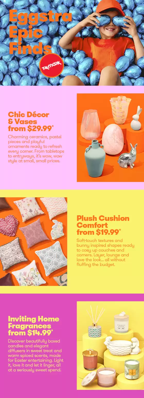 TK Maxx catalogue | Eggstra Epic Finds | 2026-02-26T00:00:00.000Z - 2026-03-12T00:00:00.000Z