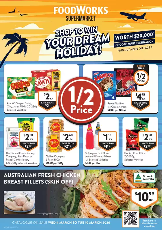 Foodworks catalogue in Waramanga ACT | Supermarket | 2026-03-04T00:00:00.000Z - 2026-03-10T00:00:00.000Z