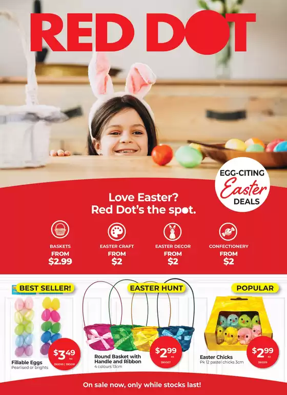 Red Dot catalogue in Melbourne VIC | Easter Catalogue | 2026-03-02T00:00:00.000Z - 2026-04-05T00:00:00.000Z