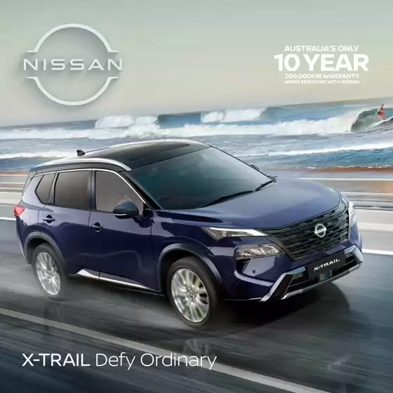 Nissan catalogue in Perth WA | X-TRAIL Defy Ordinary | 2026-03-03T00:00:00.000Z - 2026-12-31T00:00:00.000Z