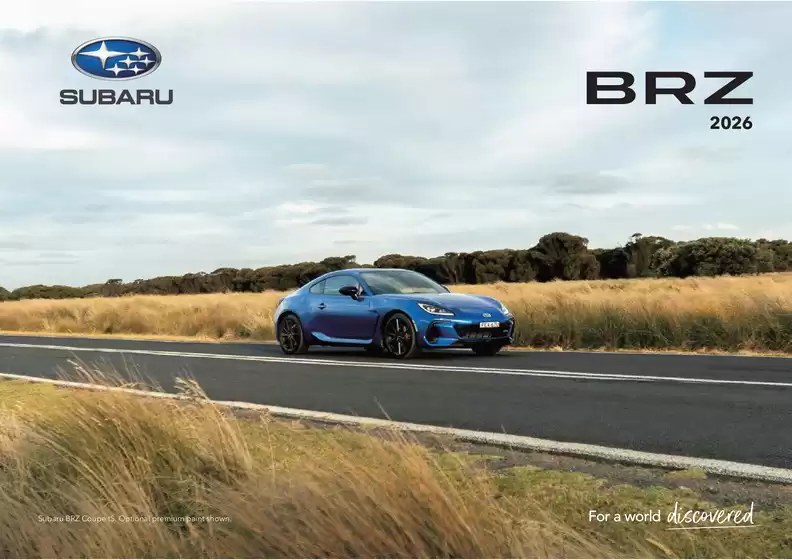 Subaru catalogue in Perth WA | BRZ 2026 | 2026-03-03T00:00:00.000Z - 2026-12-31T00:00:00.000Z