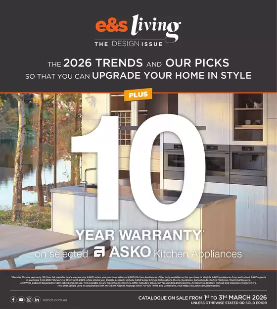 E&S catalogue | March Catalogue | 2026-03-03T00:00:00.000Z - 2026-03-31T00:00:00.000Z