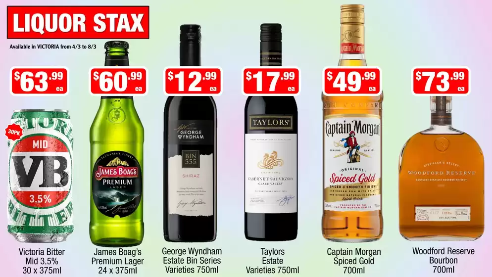 Liquor Stax catalogue | Special offers for you | 2026-04-03T00:00:00.000Z - 2026-08-03T00:00:00.000Z
