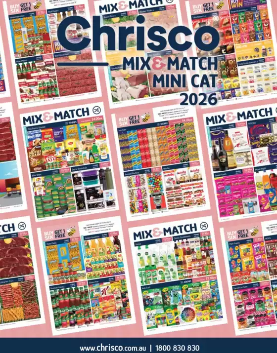 Chrisco catalogue in Sydney NSW | Mix & Match Mini Catalogue 2026 | 2026-03-04T00:00:00.000Z - 2026-12-31T00:00:00.000Z