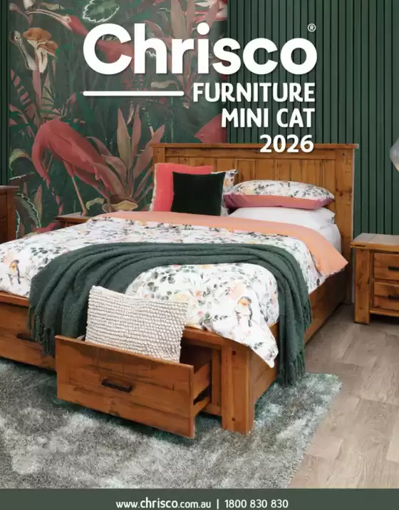 Chrisco catalogue in Sydney NSW | Furniture Mini Catalogue 2026 | 2026-03-04T00:00:00.000Z - 2026-12-31T00:00:00.000Z