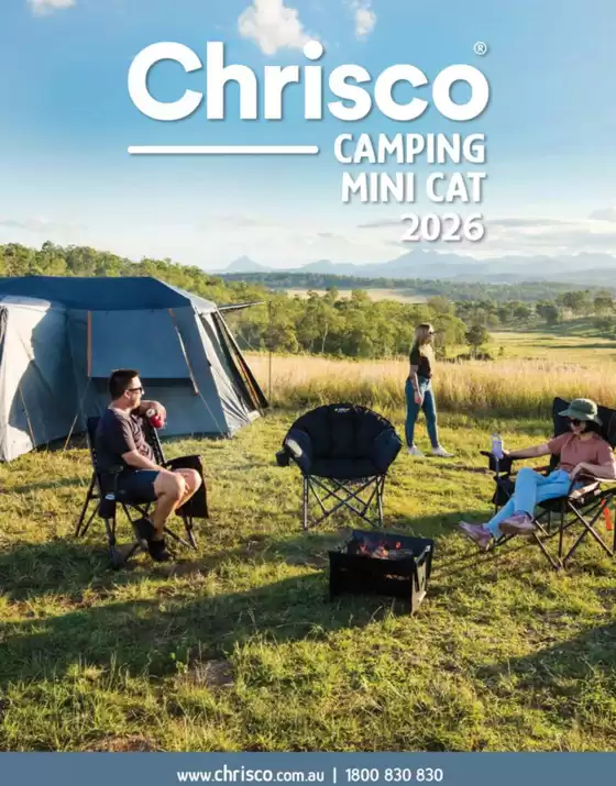 Chrisco catalogue in Sydney NSW | Camping Mini Catalogue 2026 | 2026-03-04T00:00:00.000Z - 2026-12-31T00:00:00.000Z