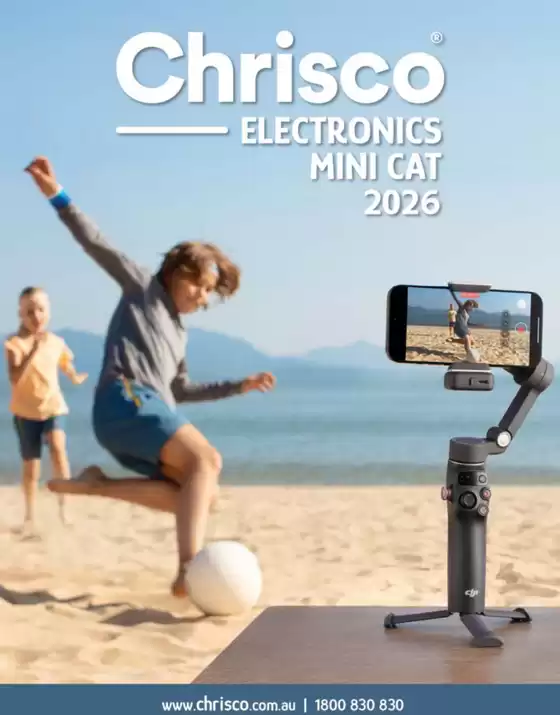 Chrisco catalogue in Sydney NSW | Electronics Mini Catalogue 2026 | 2026-03-04T00:00:00.000Z - 2026-12-31T00:00:00.000Z
