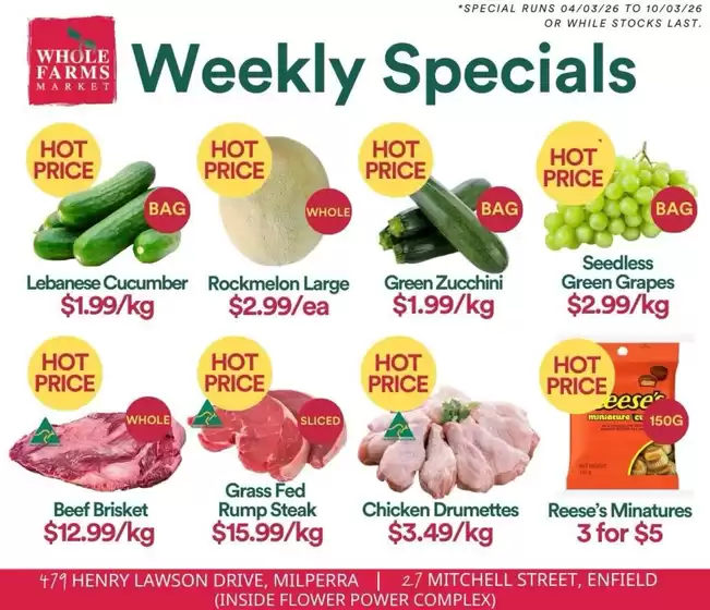 WHOLEFARMS catalogue in Ballan VIC | Weekly Specials | 2026-03-05T00:00:00.000Z - 2026-03-10T00:00:00.000Z