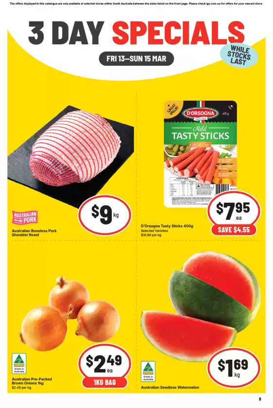 IGA catalogue in Hilbert WA | Great offer for all customers | 2026-03-13T00:00:00.000Z - 2026-03-15T00:00:00.000Z