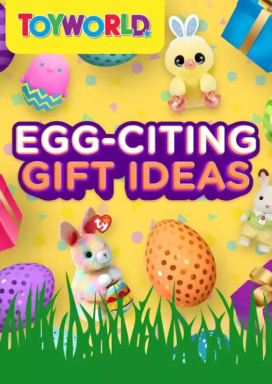 Toyworld catalogue in Bankstown NSW | Egg-Citing Gift Ideas | 2026-03-09T00:00:00.000Z - 2026-04-12T00:00:00.000Z
