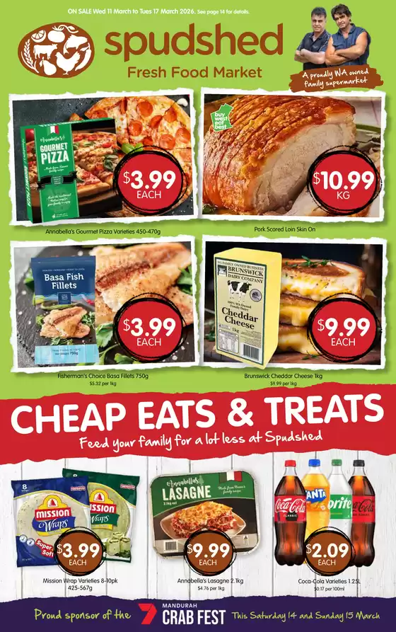 Spudshed catalogue | Weekly Specials | 2026-03-11T00:00:00.000Z - 2026-03-17T00:00:00.000Z