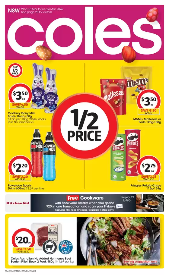 Coles catalogue in Shellharbour NSW | Coles Catalogue - 18th March | 2026-03-18T00:00:00.000Z - 2026-03-24T00:00:00.000Z