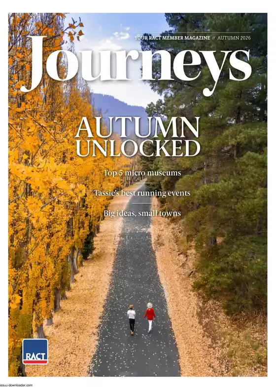 RACT catalogue | Autumn 26 Book | 2026-03-12T00:00:00.000Z - 2026-05-31T00:00:00.000Z