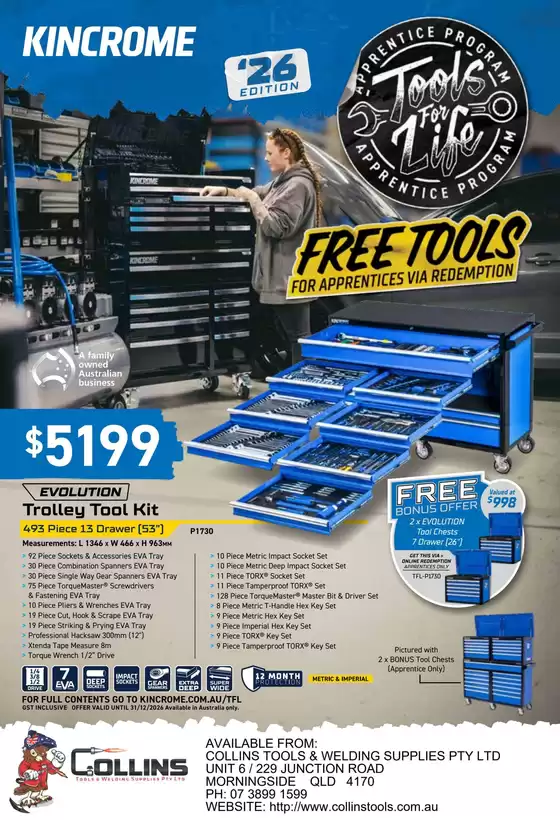 Collins catalogue in Launceston TAS | Current special promotions | 2026-03-16T00:00:00.000Z - 2026-12-31T00:00:00.000Z