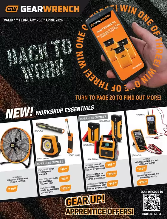 Collins catalogue in Launceston TAS | Gearwrench Catalogue to April 26Collins Tools Welding Supplies Pty Ltd | 2026-02-01T00:00:00.000Z - 2026-04-30T00:00:00.000Z