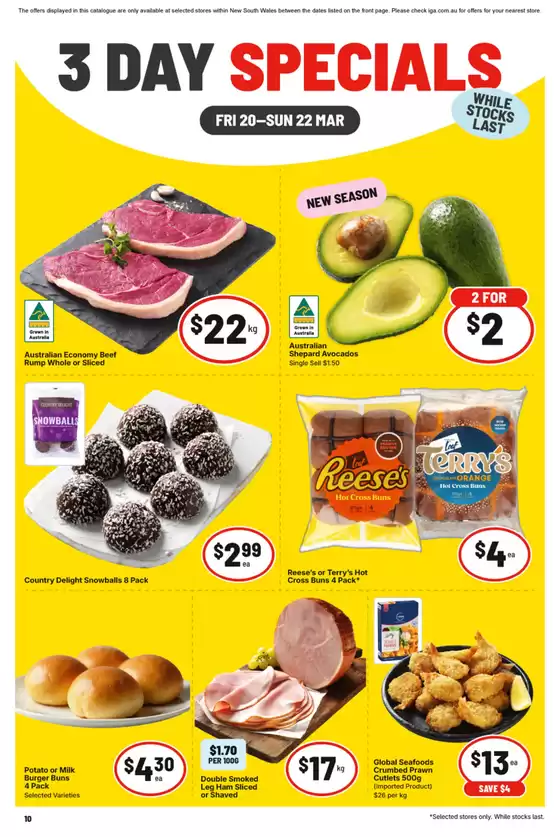 IGA catalogue in Taree NSW | New offers to discover | 2026-03-20T00:00:00.000Z - 2026-03-22T00:00:00.000Z