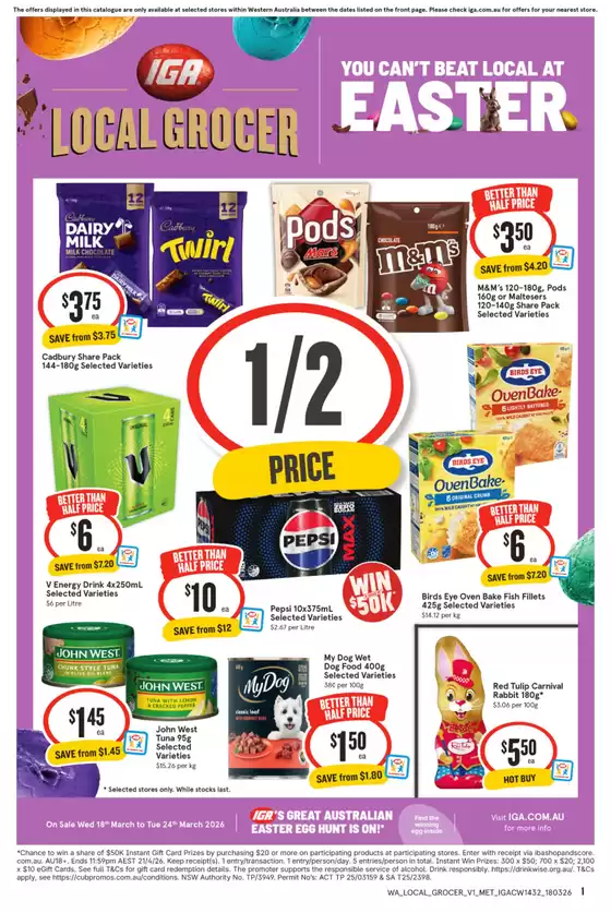 IGA catalogue | Discounts and promotions | 2026-03-18T00:00:00.000Z - 2026-03-24T00:00:00.000Z