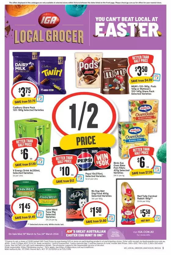 IGA catalogue | Current deals and offers | 2026-03-18T00:00:00.000Z - 2026-03-24T00:00:00.000Z