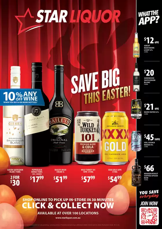 Star Liquor catalogue in Adelaide SA | Save Big This Easter | 2026-03-17T00:00:00.000Z - 2026-03-30T00:00:00.000Z