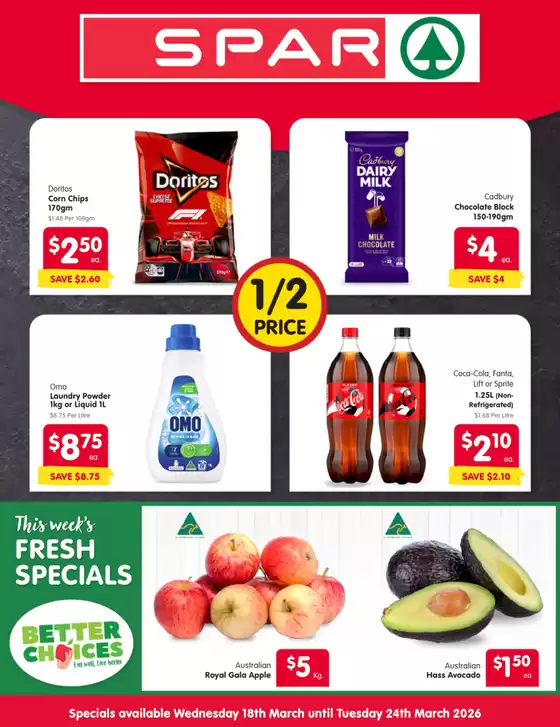 SPAR catalogue in Wallerawang NSW | Spar catalogue specials | 2026-03-18T00:00:00.000Z - 2026-03-24T00:00:00.000Z