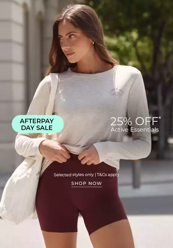 Lorna Jane catalogue | 25% Off Active Essentials | 2026-03-19T00:00:00.000Z - 2026-04-02T00:00:00.000Z