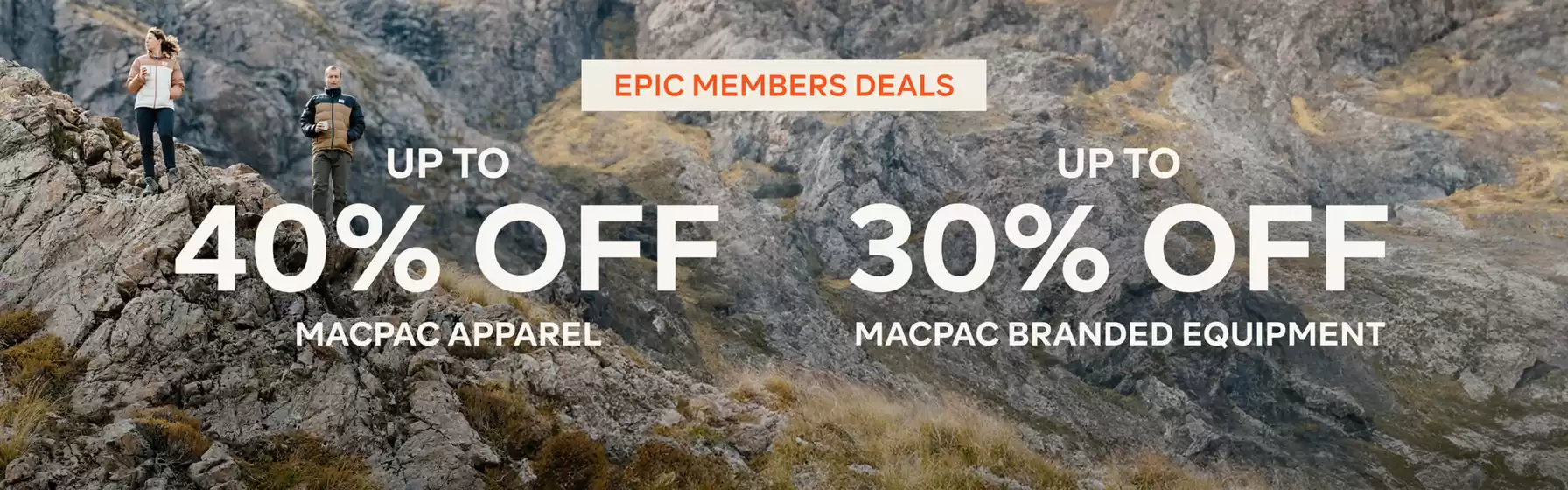Macpac catalogue in Melbourne VIC | Epic Member Deals | 2026-03-19T00:00:00.000Z - 2026-04-02T00:00:00.000Z