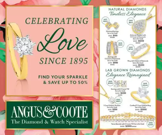 Angus & Coote catalogue in Moreland VIC | Celebrating Love Since 1895 | 2026-03-23T00:00:00.000Z - 2026-04-12T00:00:00.000Z