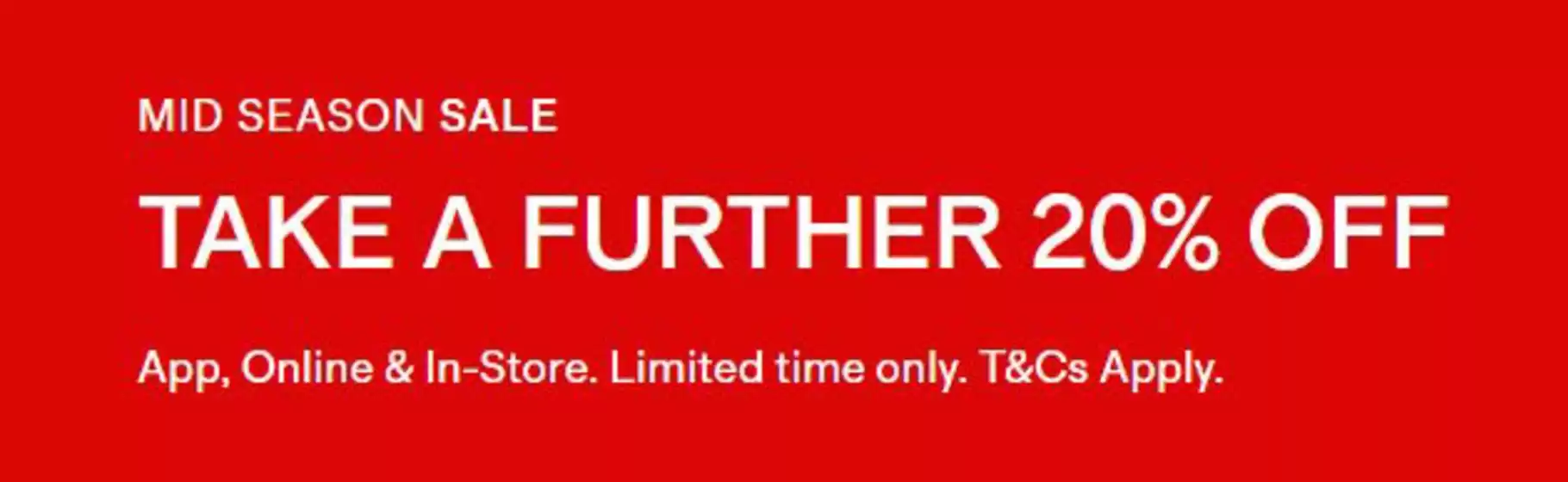 Witchery catalogue in Perth WA | Take A Further 20% Off | 2026-03-24T00:00:00.000Z - 2026-04-07T00:00:00.000Z