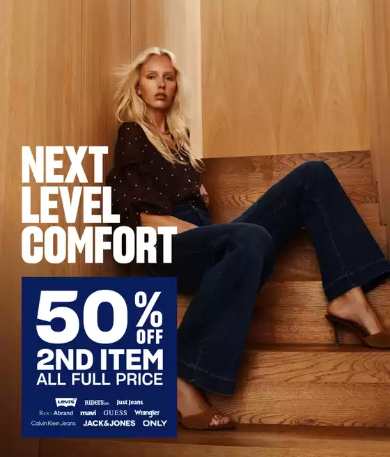 Just Jeans catalogue in Perth WA | 50% Off Second Item | 2026-03-24T00:00:00.000Z - 2026-04-07T00:00:00.000Z