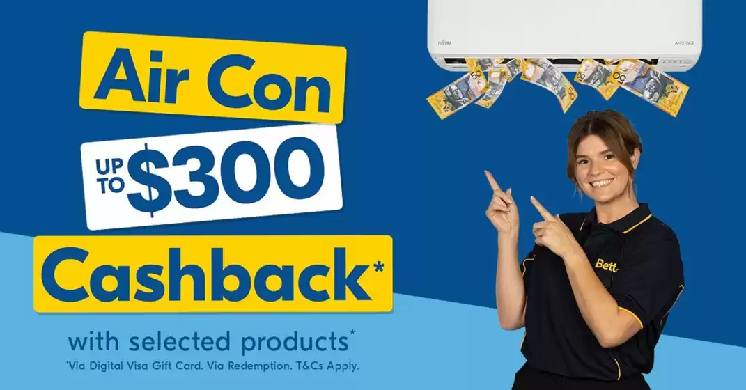 Air Con Up To $300 Cashback