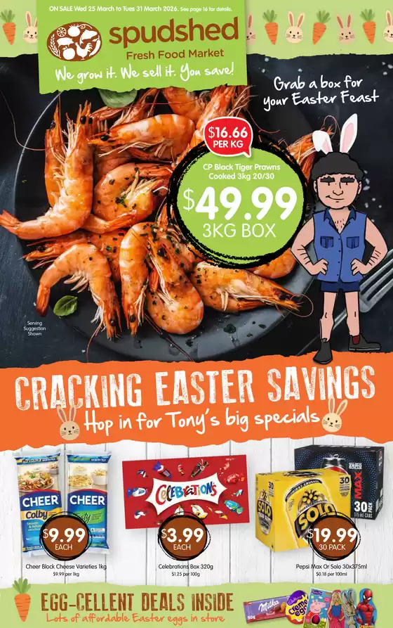 Spudshed catalogue in Melbourne VIC | Spudshed March 25 REV compressed 1 | 2026-03-25T00:00:00.000Z - 2026-03-31T00:00:00.000Z