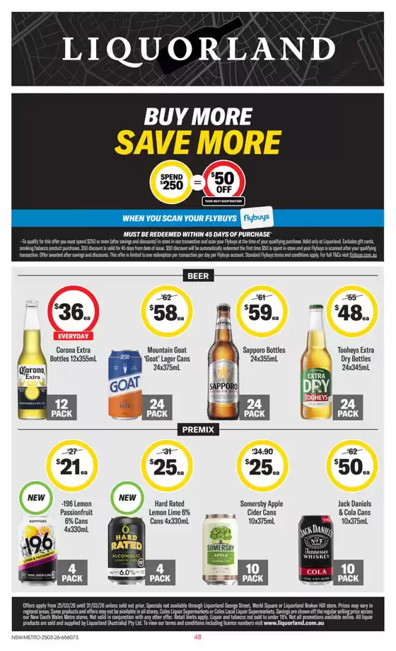 Liquorland catalogue in Rockhampton QLD | weekly Liquorland catalogue | 2026-03-25T00:00:00.000Z - 2026-03-31T00:00:00.000Z