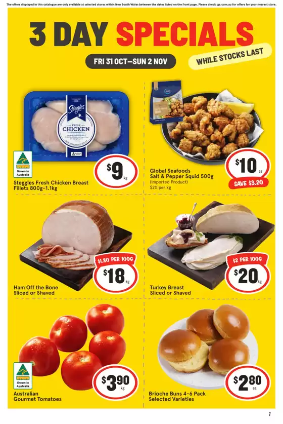 IGA catalogue in Jilliby NSW | IGA 31/10 | 2025-10-31T00:00:00.000Z - 2025-11-02T00:00:00.000Z