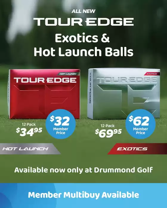 Drummond Golf catalogue | Exotics & Hot Launch Balls | 2026-03-26T00:00:00.000Z - 2026-04-09T00:00:00.000Z